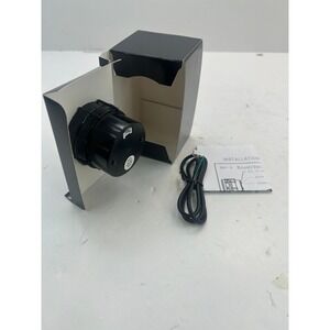 Tachometer RPM Gauge Automotive Universal Black
